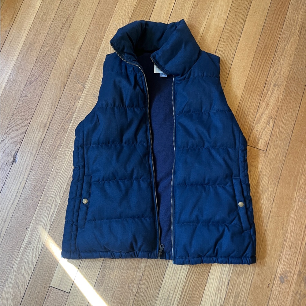 Women’s Navy Blue Puffer Vest